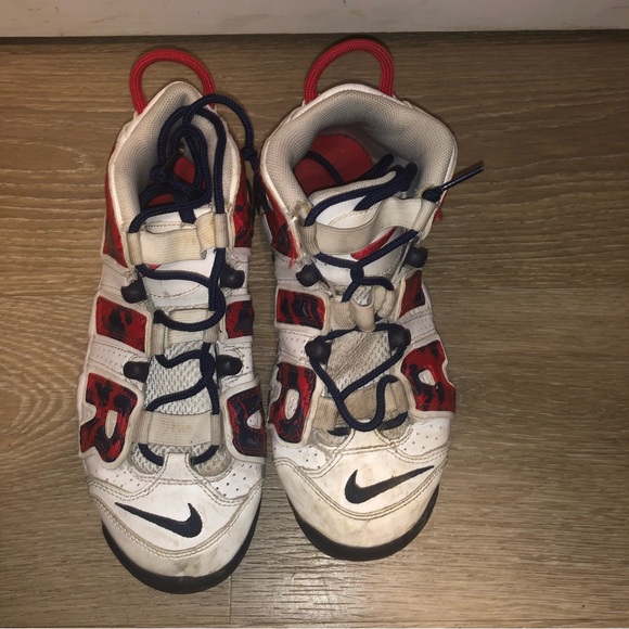 Nike air youth sneakers basketball shoes high tops size 4 - Picture 3 of 7